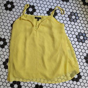 Bright yellow summer tank